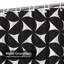 Rideau de douche blanc abstrait sans couture avec 12 crochets-686386703