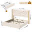 Lit de rangement en velours à oreilles avec 2 tiroirs Sturminster-46454902-47713956