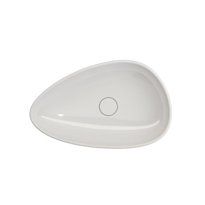 Lavabo vasque de salle de bain en argile réfractaire 14,5 po BOCCHI Etna