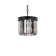 Luminaire suspendu tambour simple 3 lumières Yazmin