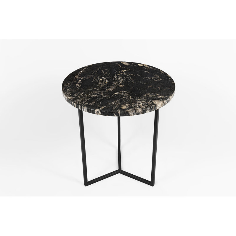 Driscoll Frame End Table, Black