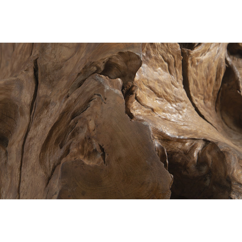 Boule en bois teck