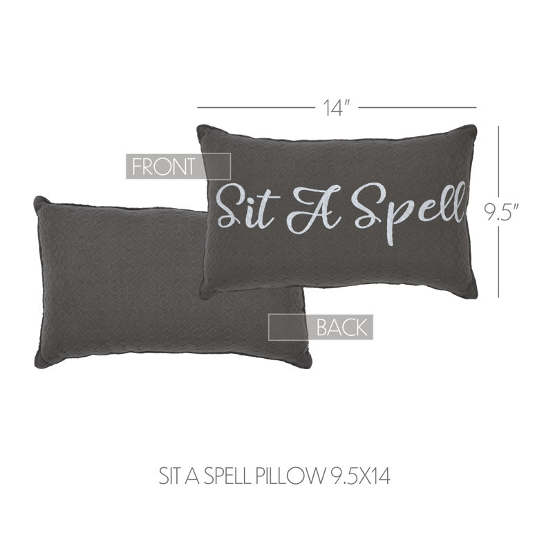 Coussin Finders Keepers Sit A Spell 9,5 x 14