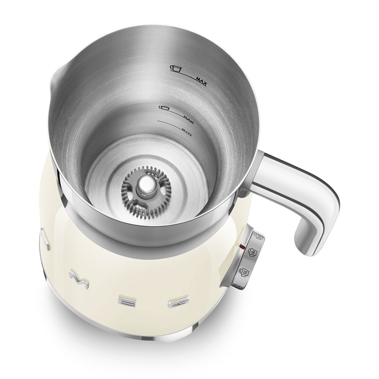 SMEG 50's Retro Style Milk Frother, Cream