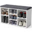 9 Pair Shoe Storage Bench