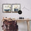 "Chic Bathroom Interior Still Life", ensemble de 2 giclées encadrées par Kim Allen-104597471-104597470