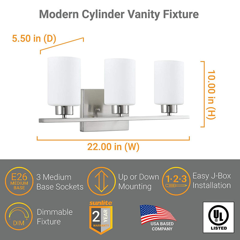 3 - Light Vanity Light