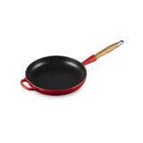 Le Creuset Enameled Cast Iron Alpine Wood Handle Fry Pan, 2.25Qt. - Flame