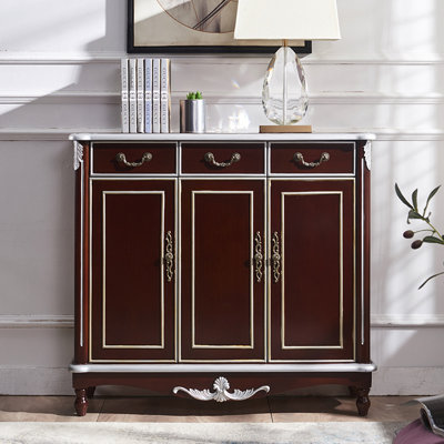 Armoire de rangement Fine Carved Art