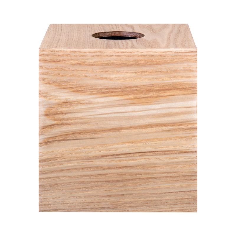 Couvre-boîte à mouchoirs en bois franc WILO