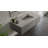 Badeloft 25.2" x 16.1" Rectangular Stone Resin Undermount Ramp Bathroom Sink UB-04-L-GGRY in Glossy Gray-138187389