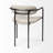 Belarus 18.25'' H Upholstered Metal Armchair-1344787156-1344787155