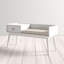 Hartnett Linen Upholstered Storage Bench-315905759
