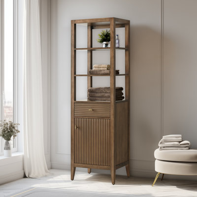 Freestanding Linen Cabinet