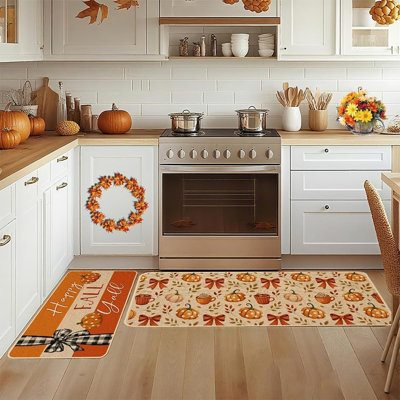 Ensemble de tapis de cuisine Fall Farmhouse