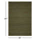 Abisai Handmade Jute / Sisal Green Rug
