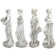 4 Piece Goddesses of the Four Seasons Statue Set