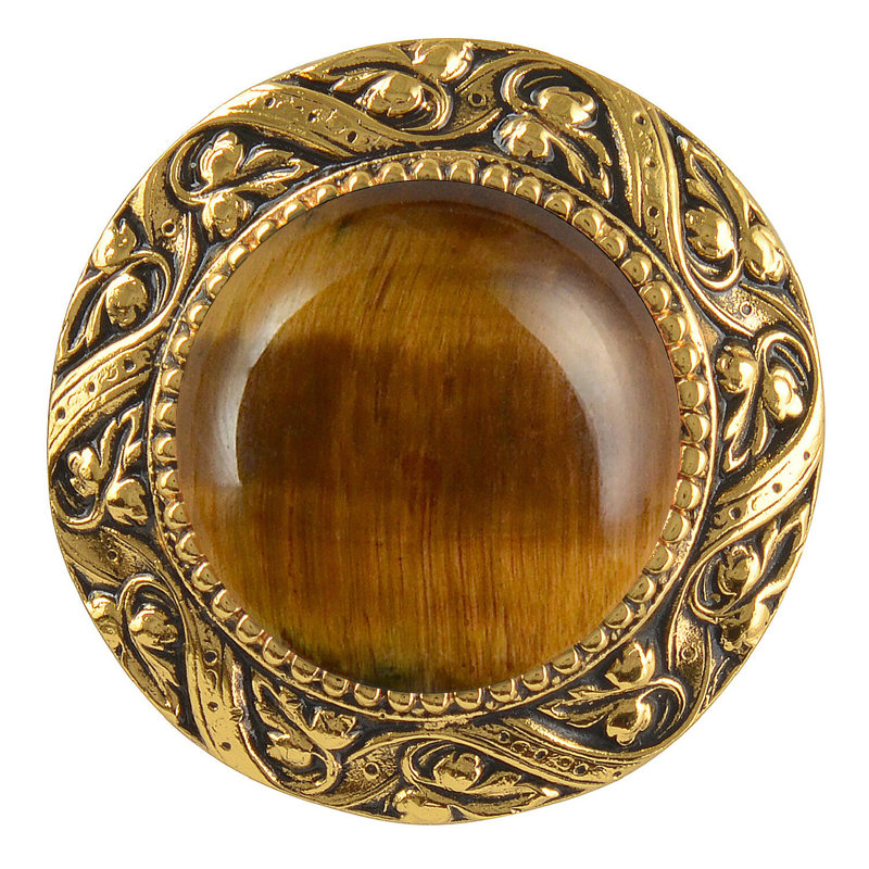 Jewel Mushroom Knob, Gold