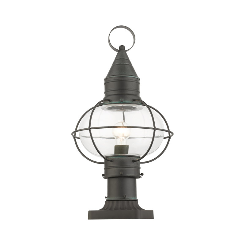 Aster Transparent Lantern Head, Charcoal