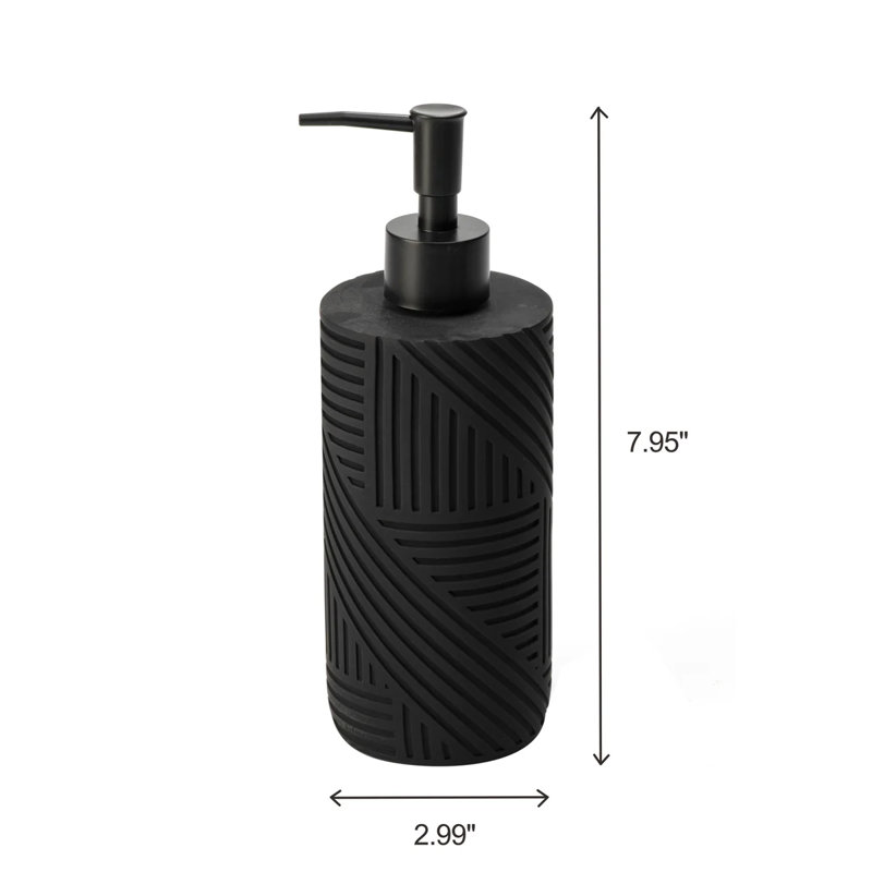 7pc Resin Bathroom Accessories Set