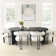 Fellman 6 - Person Double Pedestal Dining Set