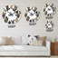 Horloge murale surdimensionnée «Be Yourself Cactus Motivation I»-2036507643