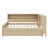 Wood Daybed With Storage Shelves And Trundle