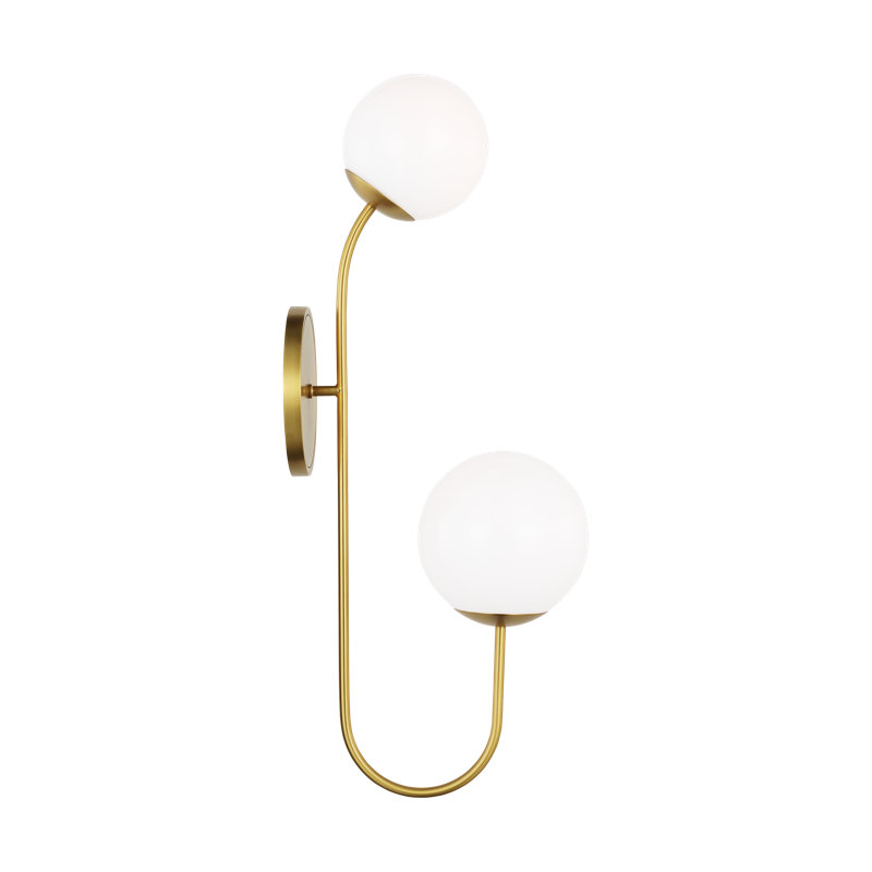 Noemie Steel Armed Sconce