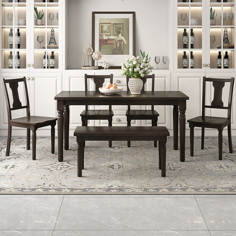 Ensemble repas pour 6 personnes Goldene, Espresso