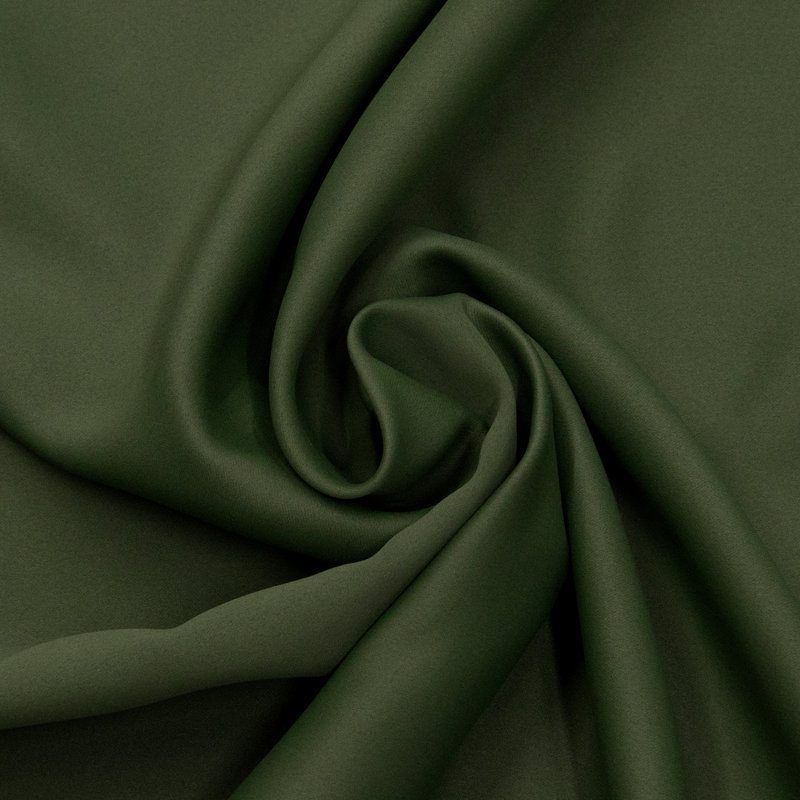 Flame Retardant Thermal Insulated Blackout Curtain, Moss, 52" W x 96" L