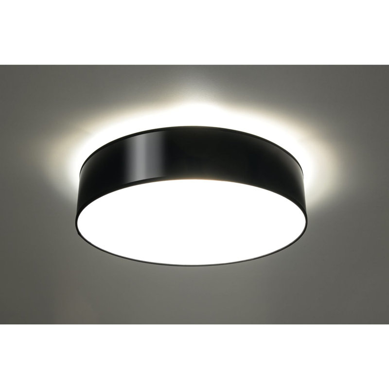 Caple Flush Mount, Black
