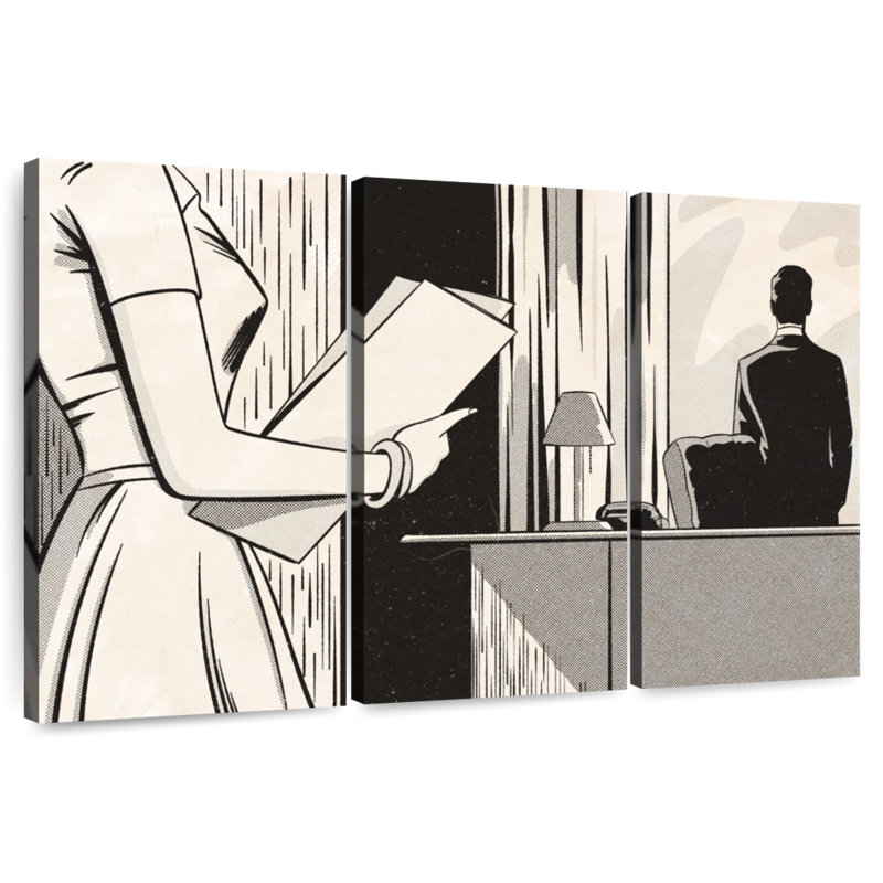 Bureau Leisha Noir, H 24 po x l 38 po