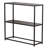 Jolley Industrial Black Metal Console Table