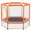 Trampoline 55 "pour tout-petits avec filet de sécurité et balles, mini trampoline intérieur / extérieur pour enfants