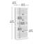 Dorset 5-Shelf Bookcase In Sindoori Mango-1893667308