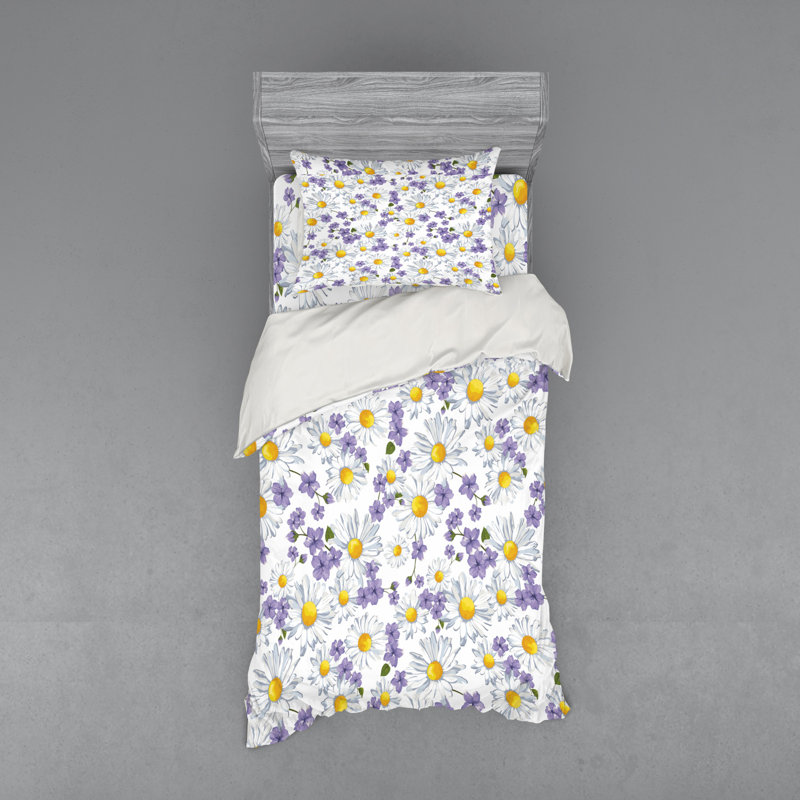 French Country Floral Duvet Cover, Twin Duvet Cover + 2 Additional Pieces