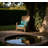 Patio Adirondack Chair With Rattan Wicker, Soft Cushions-599552055