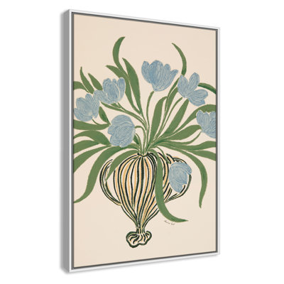 Colette "La Poire Blue Tulips" Print