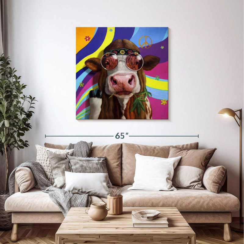 Ketti Grass Fed, 39" H x 39" W