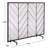 Dama Chevron Iron Fireplace Screen