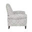 Fauteuil inclinable manuel avec accoudoirs roulés Kirby Grey-54645470