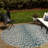 Teal Samburu Indoor/Outdoor Safari Rug-1180175778