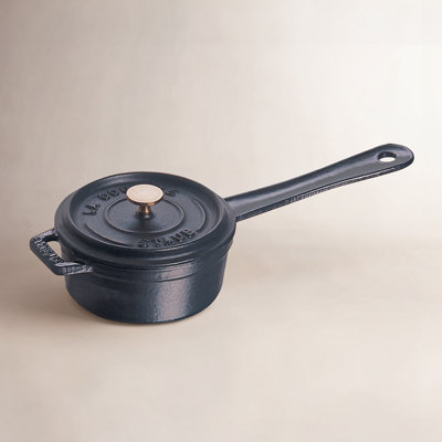 Staub Cast Iron 0.25qt Mini Saucepan