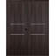 Porte double standard préfinie en bois manufacturé Avon 07 2H-92568237-92568248-92570262