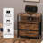 Kaderius Top 2 - Drawer End Table with Storage and Built-In Electrical Outlet-495688086
