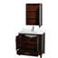 Sheffield 36" Freestanding Single Bathroom Vanity with Quartz Top with Medicine Cabinet-2059506722-2059506725-2059480130