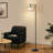 71'' Arched/Arc Rattan Floor Lamp