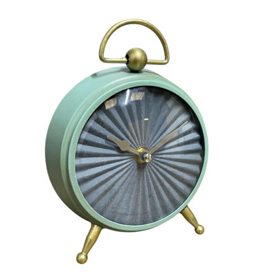 Quartz movement / Crystal Clock in Green