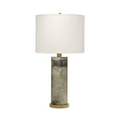 Lampe de table Rivet Vélin, gris