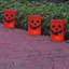 Ensemble de 6 luminaires à piles et lanterne orange Jack Jack